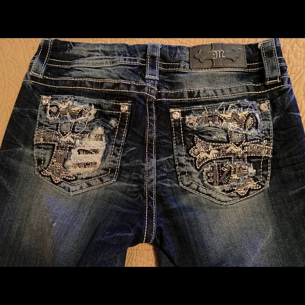 Miss Me mid rise easy skinny jeans 27 x 31